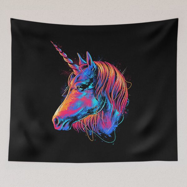 Aperçu de l'œuvre Colorful Unicorn créée et vendue par DeimosArt.