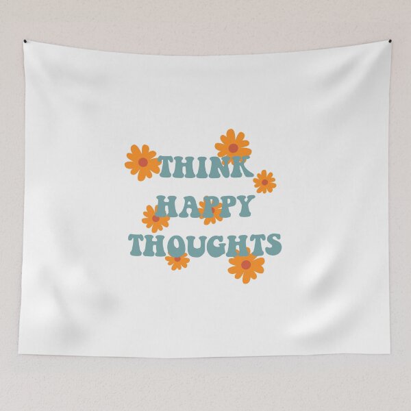 Item preview, Think Happy Thoughts designed and sold by PseudoEnergy.