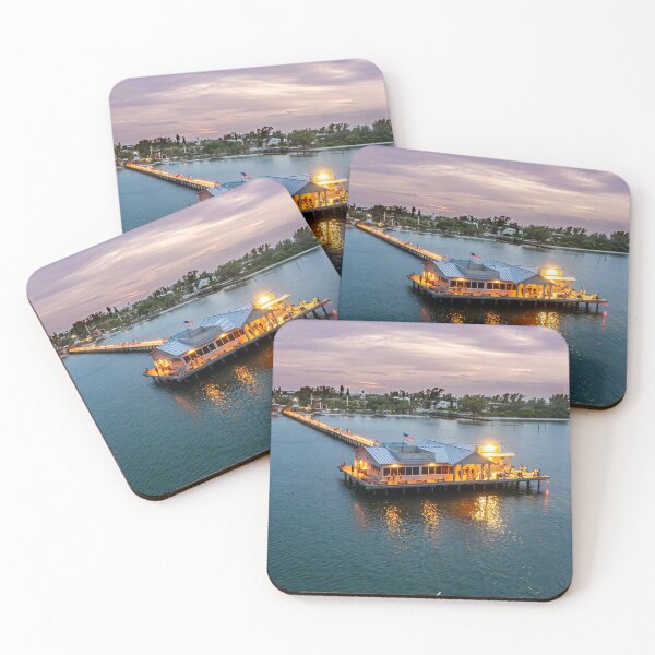 Item preview, Anna Maria Island City pier At Sunset designed and sold by itsjeffhiggins.