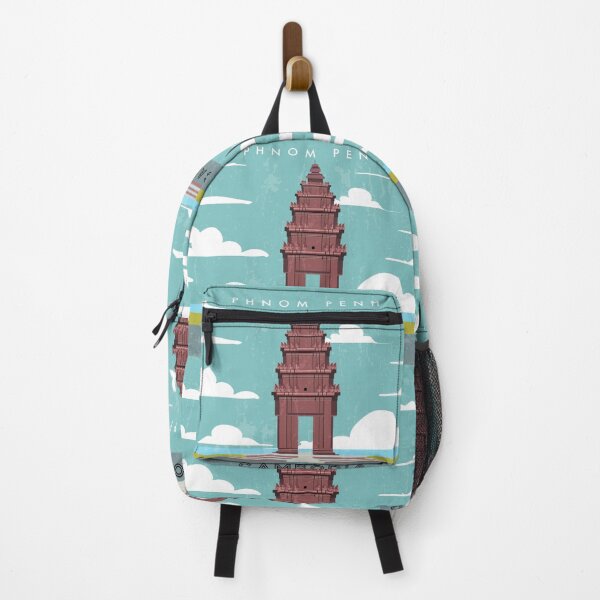 Item preview, Póster minimalista de viajes retro de Phnom Penh, Camboya designed and sold by GreekTavern1979.