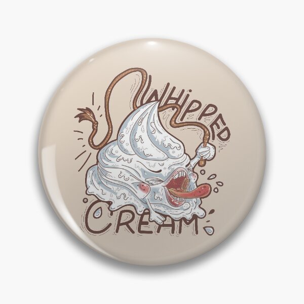 Item preview, Whipped Cream pun character  designed and sold by SPIRIMAL.