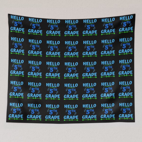 Item preview, hello fifth grade designed and sold by Hey-Nice-Shirt.