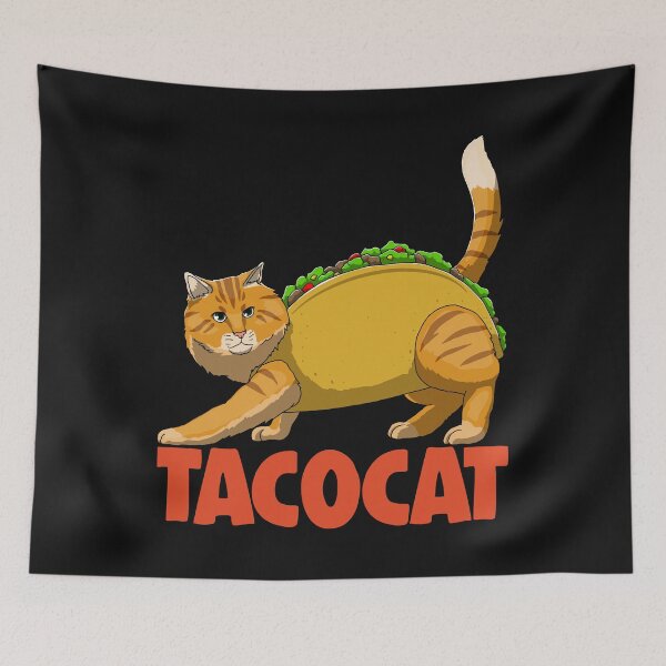 Item preview, Taco Cat Orange designed and sold by Bendthetrend.