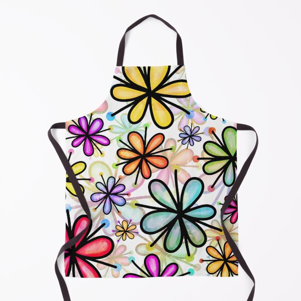 Item preview, Colorful Flower Pattern designed and sold by starsdesigns.