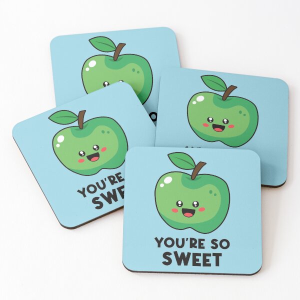 Item preview, You're So Sweet - Funny Apple Fruit designed and sold by keeleypost.