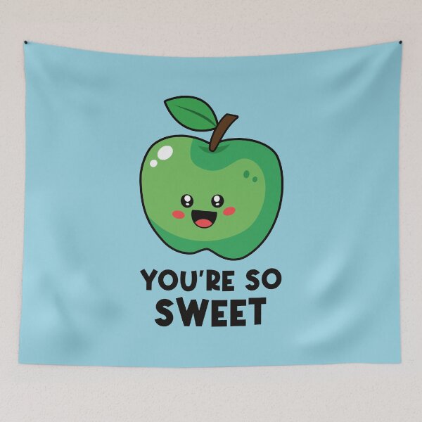 Item preview, You're So Sweet - Funny Apple Fruit designed and sold by keeleypost.