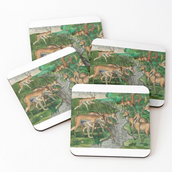 Item preview, Deer, hunting, medieval, animals, deer vintage designed and sold by RiggsBubble.