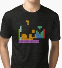 Periodic Tetrominoes Tri-blend T-Shirt