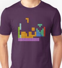 Periodic Tetrominoes Slim Fit T-Shirt