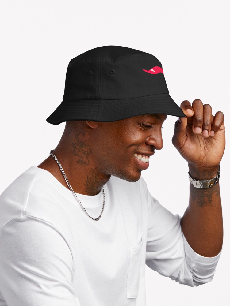 Two-sided Men's Bucket Hat With String