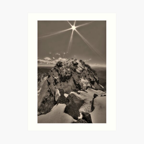 Mount Cobbler, Alpine NP Art Print