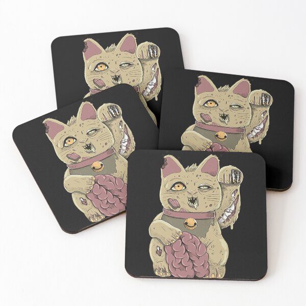 Item preview, Lucky Cat Zombie designed and sold by DeimosArt.