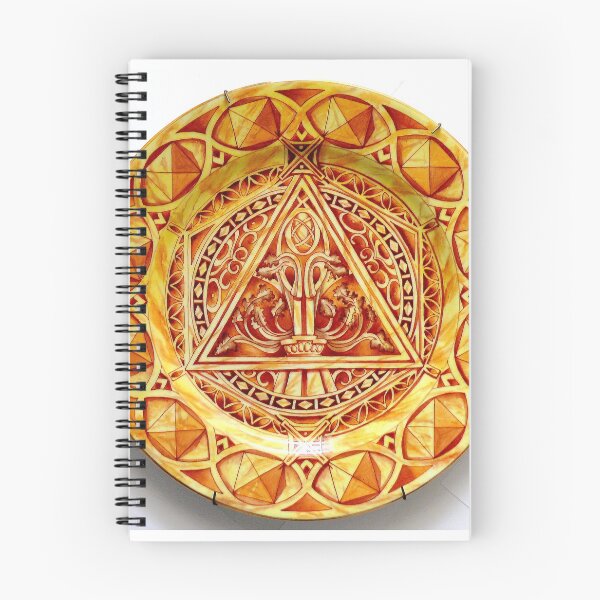 Item preview, golden triangle designed and sold by Tereza Pilar  Art.