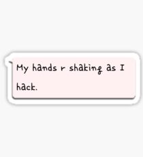707 | Hacking Sticker