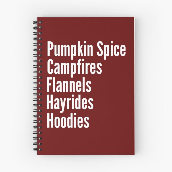 Item preview, Pumpkin Spice Camp Fires Flannels Hayrides Hoodies designed and sold by RunThatApparel.