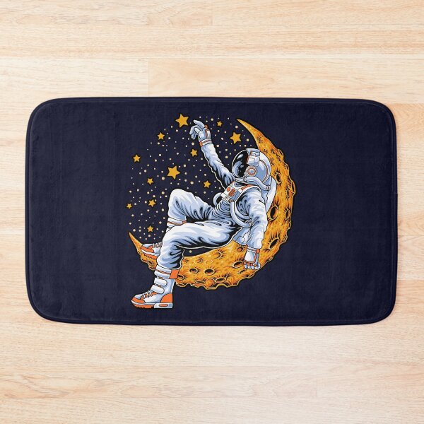 Item preview, Astronaut Lying Moon - Hand Drawn designed and sold by Ravensdesign.