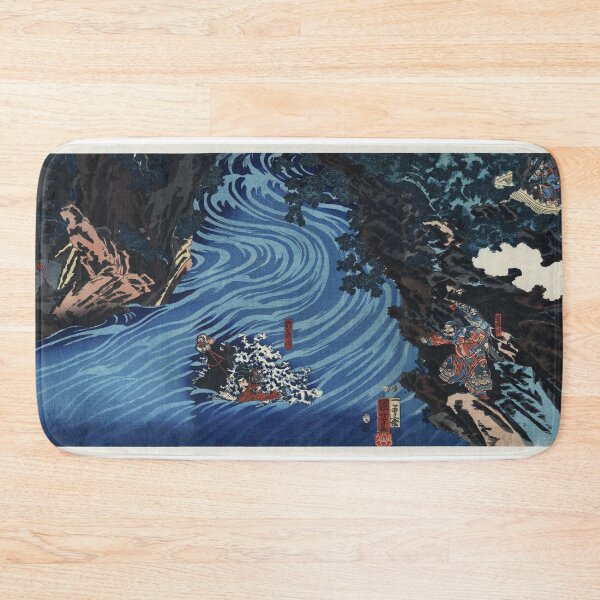 Item preview, Warlord Liu Bei (Xuande) Crossing the Caoqi River on Horseback designed and sold by Apparel-City.
