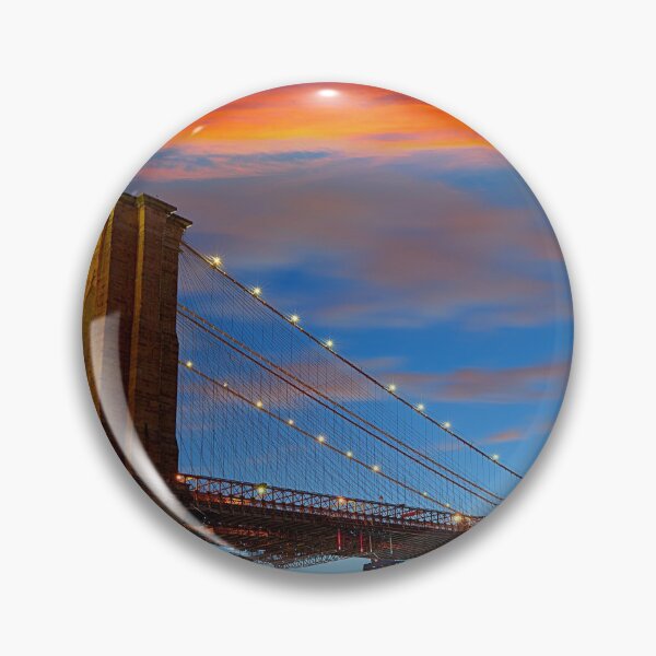 Item preview, Brooklyn Bridge New York City NY Evening Sunset designed and sold by Piper-Deals.