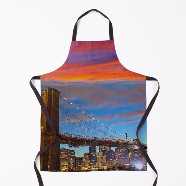 Item preview, Brooklyn Bridge New York City NY Evening Sunset designed and sold by Piper-Deals.