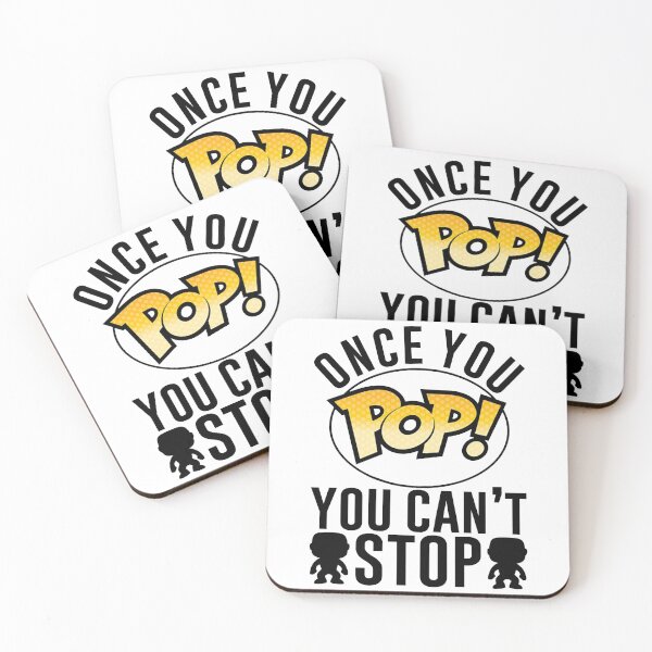 Item preview, Once You POP You Can't Stop Funko Pop Collecting designed and sold by DamnGoodDesign.