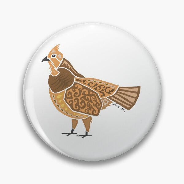 Item preview, Ruffed Grouse Tribal Design - Colored  designed and sold by KitayamaDesigns.