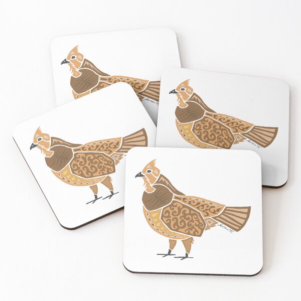 Item preview, Ruffed Grouse Tribal Design - Colored  designed and sold by KitayamaDesigns.
