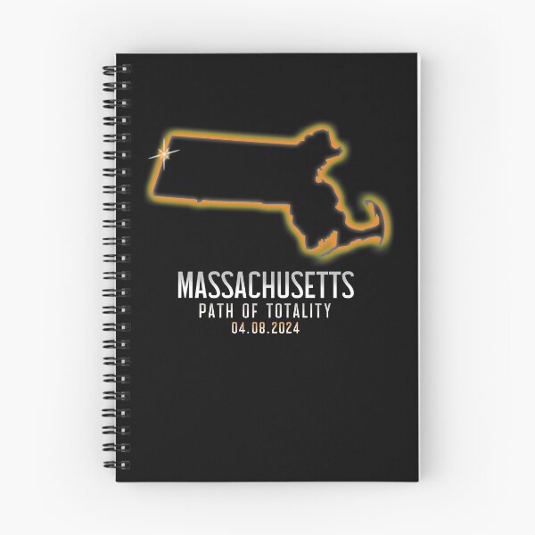 Item preview, Massachusetts Path Of Totality 4.8.24 Total Solar Eclipse Gear designed and sold by DynamicDesign.