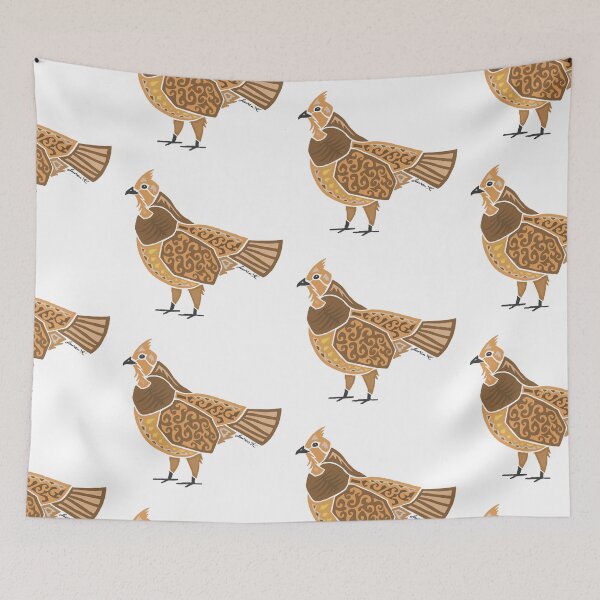 Item preview, Ruffed Grouse Tribal Design - Colored  designed and sold by KitayamaDesigns.