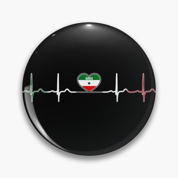 Artikelvorschau, Herzschlag Somaliland entworfen und verkauft von Heartbeatsalad.