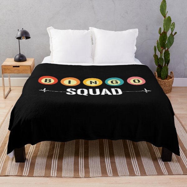 Item preview, Bingo Squad-Bingo squad apparel-Bingo Balls-Favorite Game-Funny Bingo Player Tees-Grandma Great bingo Great Christmas Gift designed and sold by Rassitni.