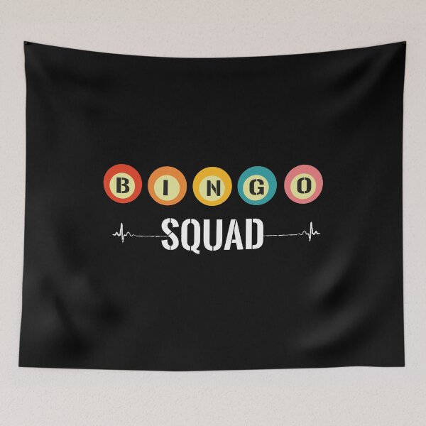 Item preview, Bingo Squad-Bingo squad apparel-Bingo Balls-Favorite Game-Funny Bingo Player Tees-Grandma Great bingo Great Christmas Gift designed and sold by Rassitni.