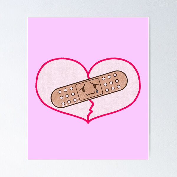 Item preview, Bandaged Heart designed and sold by filipixels.