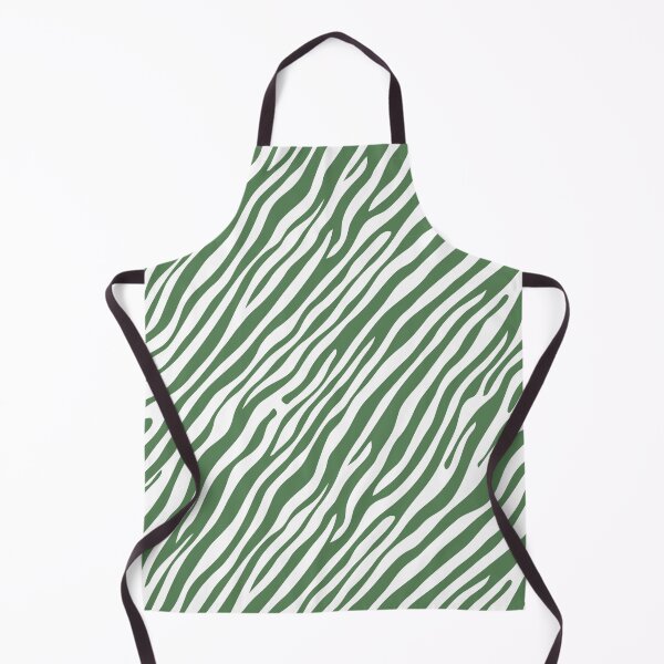 Item preview, Fern Green Zebra Stripes designed and sold by Ribeiro Design.