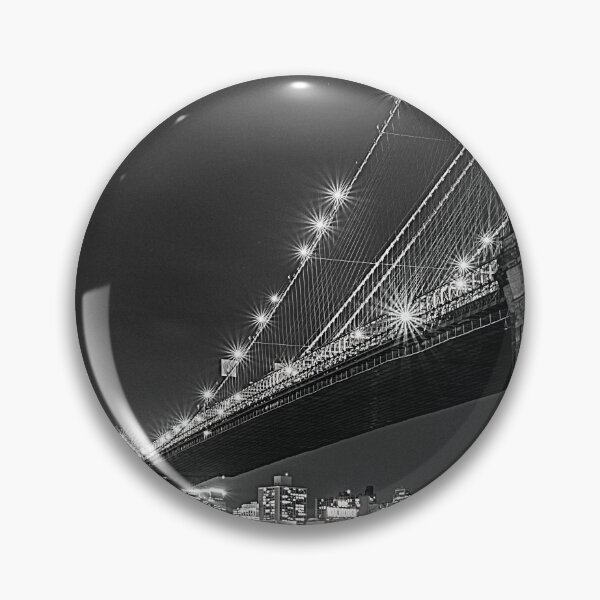 Item preview, Brooklyn Bridge New York City NY Black And White designed and sold by Piper-Deals.
