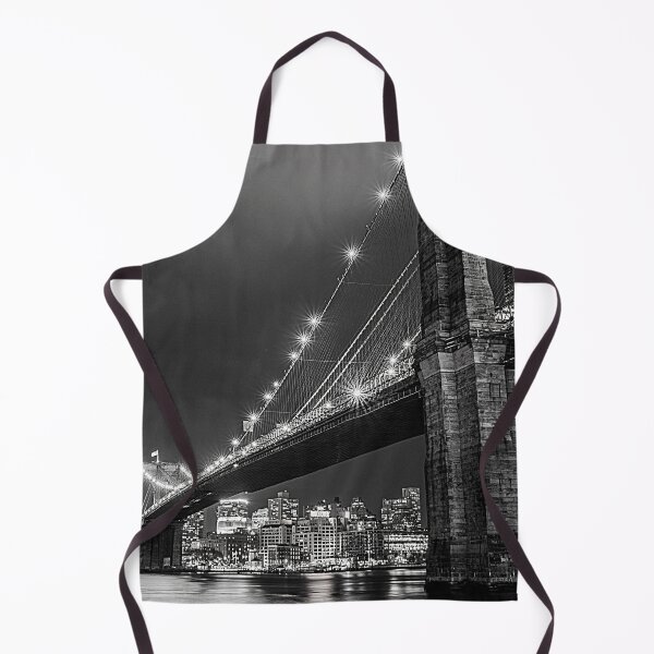 Item preview, Brooklyn Bridge New York City NY Black And White designed and sold by Piper-Deals.