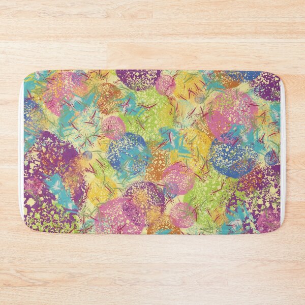 Item preview, Spring colors galore in lime green, teal, blue, magenta, yellow, and pink designed and sold by Jane Domenech.