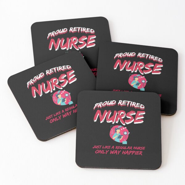 Item preview, proud retired nurse just like a regular nurse only way happier, Retired Nurse design, Retirement Gift, Funny Retirement design, Nurse Retirement, Nurse design, Gift for Nurse, Nurse Retire, RN Retired designed and sold by dorento07.