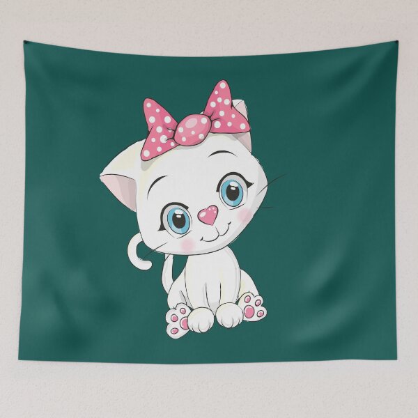 Item preview, Cute cat sweet with cute smile and happy full of love delightful  designed and sold by youssef nouree ⭐ ⭐ ⭐ ⭐ ⭐.