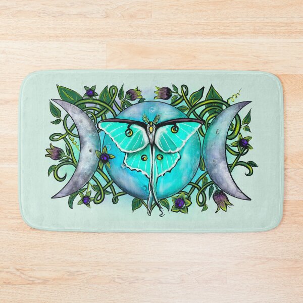 Item preview, Lunar Moth With Belladonna Design designed and sold by lindowyn.
