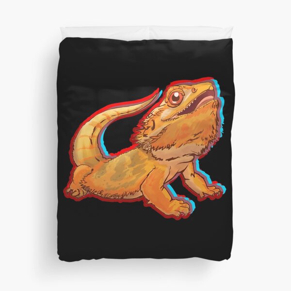 Bearded Dragon Duvet Cover