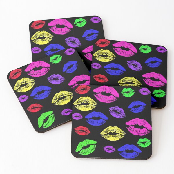 Item preview, Neon Kisses designed and sold by pinkmonkeybird.