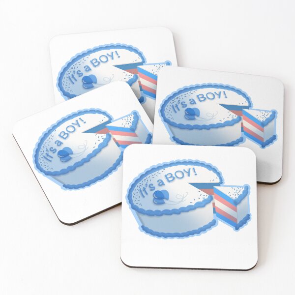 Item preview, It’s a boy! Transgender cake reveal designed and sold by Spoonfriendly.