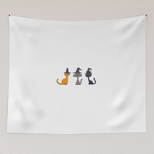Item preview, Witch Hat Cats Halloween designed and sold by Isyaxem.