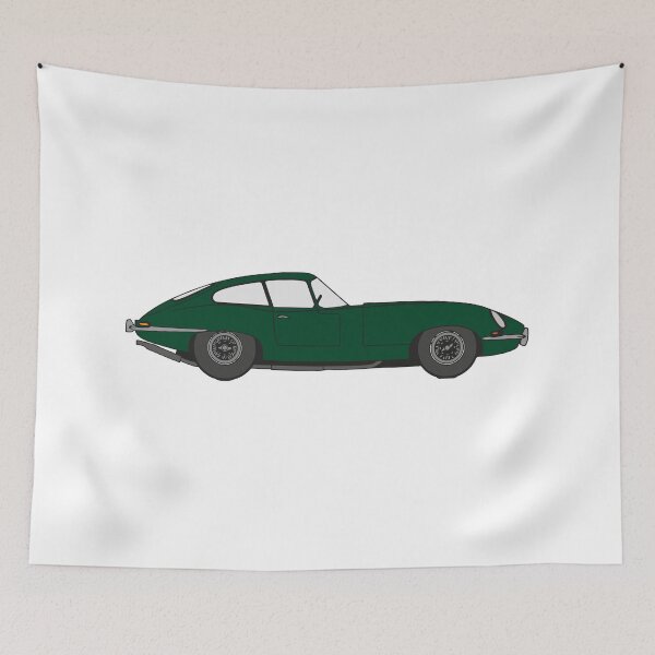 Item preview, Vintage racing car British (British Racing Green) The E-model designed and sold by NautilusMare.