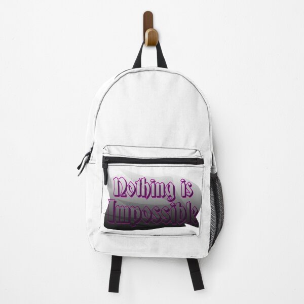 Item preview, Nothing is impossible, Positive Thinking art designed and sold by Kenvis-edu.