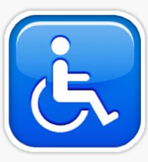Pegatina Handicap Emoji