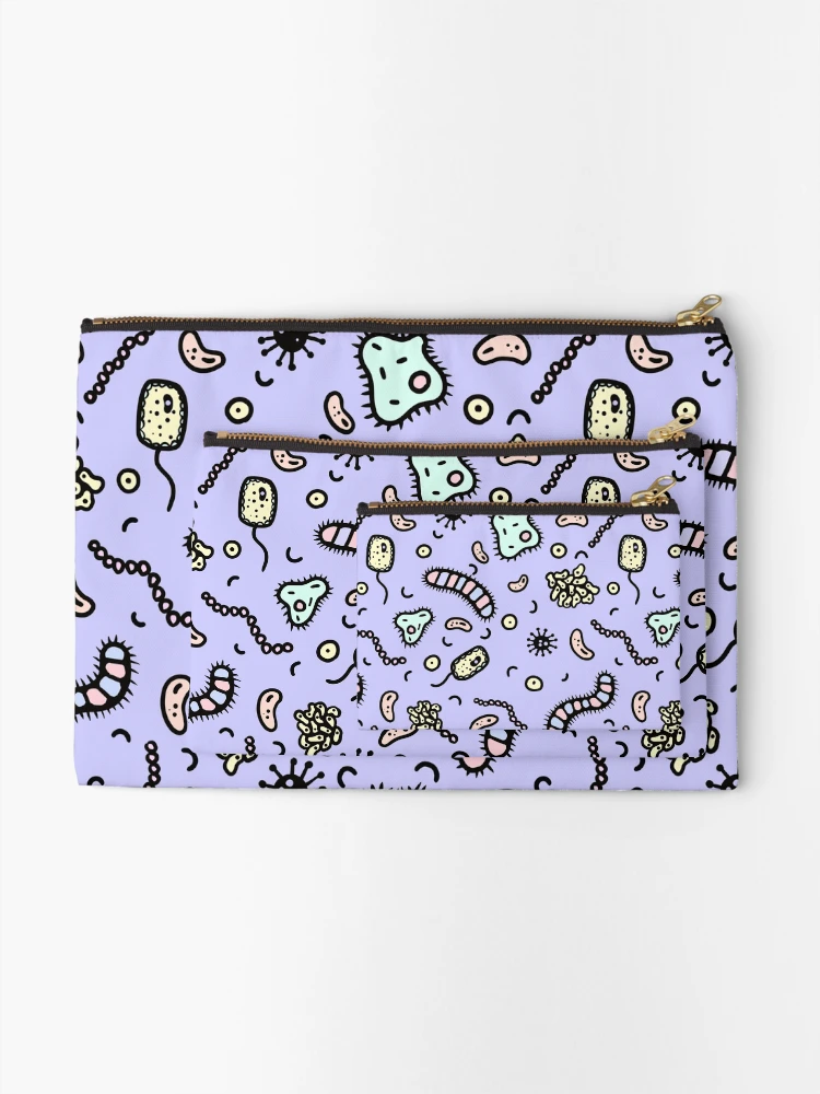 Thumbnail 2 of 4, Zipper Pouch, Micro macro designed and sold by pixiepatterns.