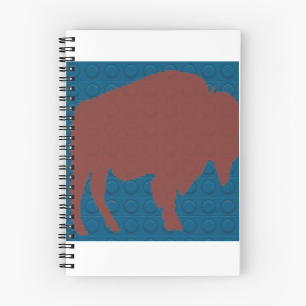 Item preview, Red Buffalo Block Merch designed and sold by PopPucks.