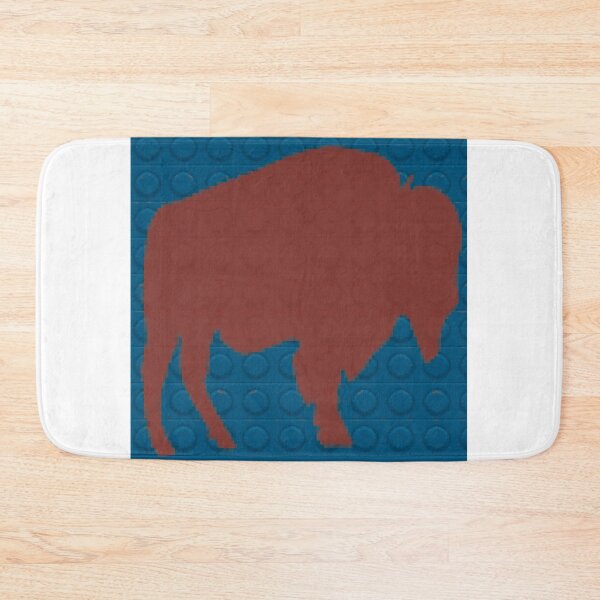 Item preview, Red Buffalo Block Merch designed and sold by PopPucks.