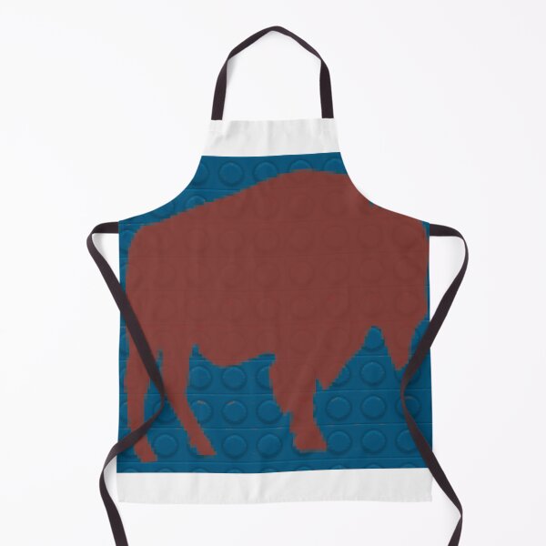Item preview, Red Buffalo Block Merch designed and sold by PopPucks.